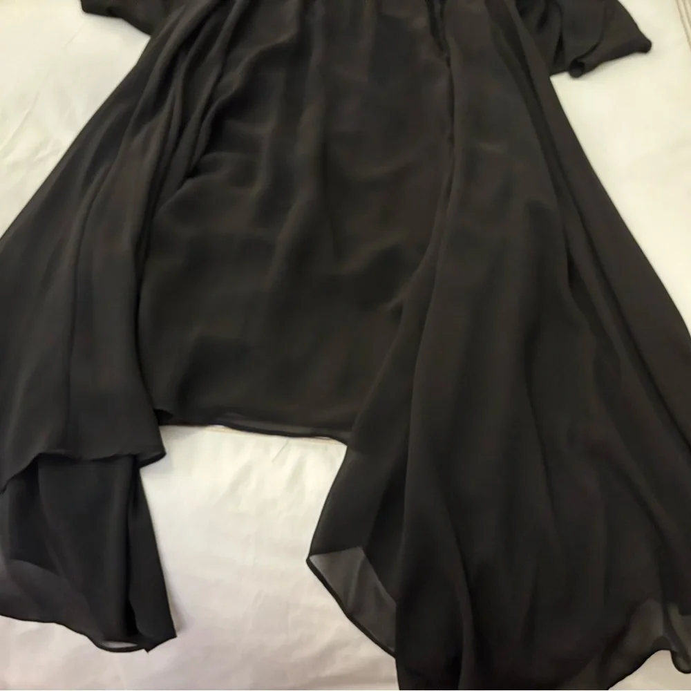 NWT Adrianna Pappel Women's Elegant Black Dress - Picture 4 of 6